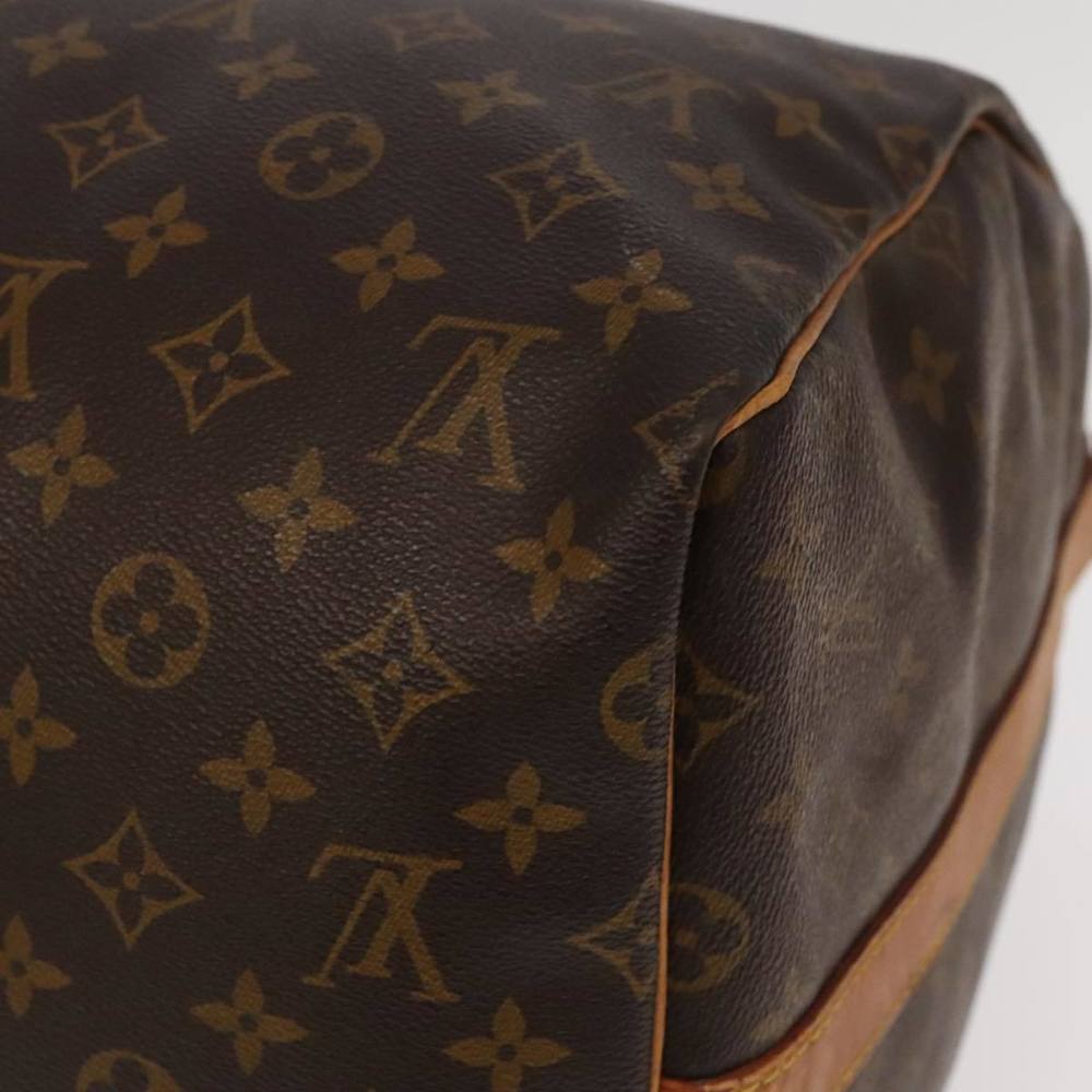 LOUIS VUITTON Monogram Keepall Bandouliere 55 Boston Bag M41414 LV Auth 95812 - Picture 15 of 16